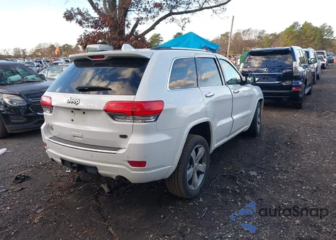 2015 Jeep Grand Cherokee Overland z USA, uszkodzony, nr VIN 1C4RJFCG9FC174320